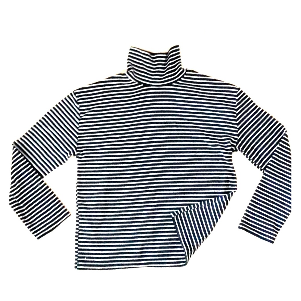 Striped Turtleneck